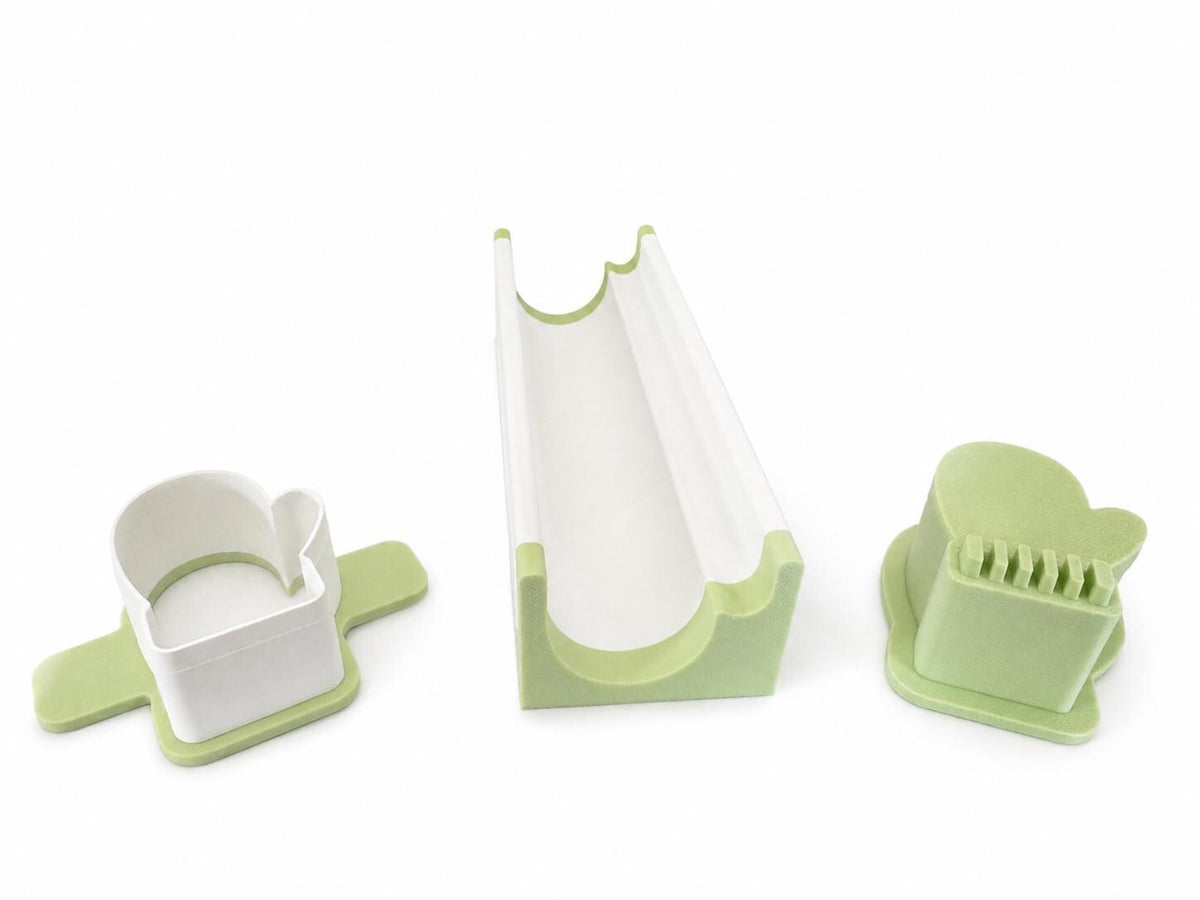 Mitten cake pop mold and matching press tool