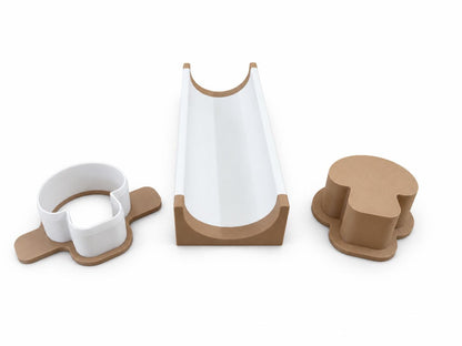 Mushroom Cake Pop Mold Set | Cutter, Press Tool & 6-Inch Tray