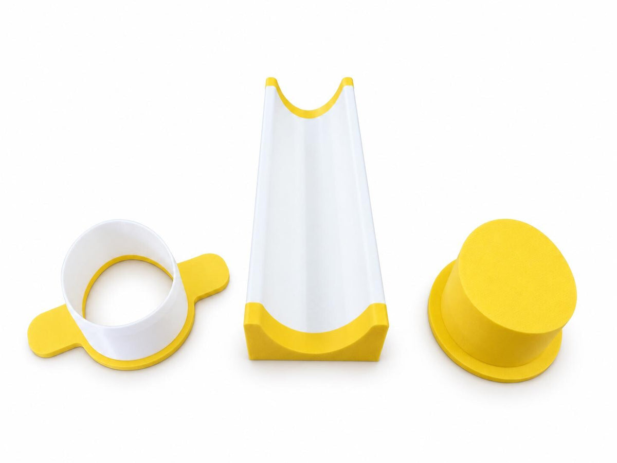 Egg Cake Pop Mold Set | Cutter, Press Tool & 6-Inch Tray