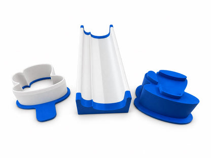 Tea Cup Cake Pop Mold Set | Cutter, Detailed Press Tool & 6-Inch Tray