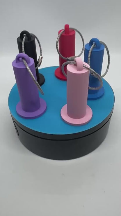 Coban Tape Holder for Nurses: 3" Medical Tape Dispenser with Steel Ring